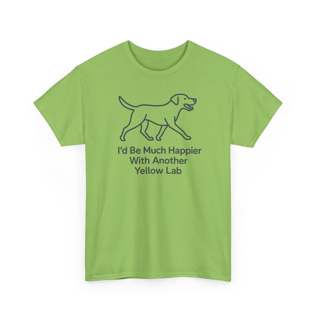 Yellow Lab Happiness Graphic T-Shirt