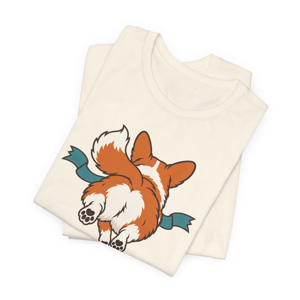 Photo Finish Mostly Fluff Corgi T-Shirt
