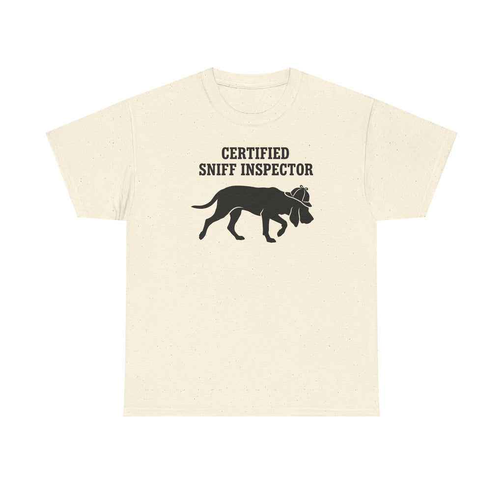 Certified Sniff Inspector Bloodhound T-Shirt