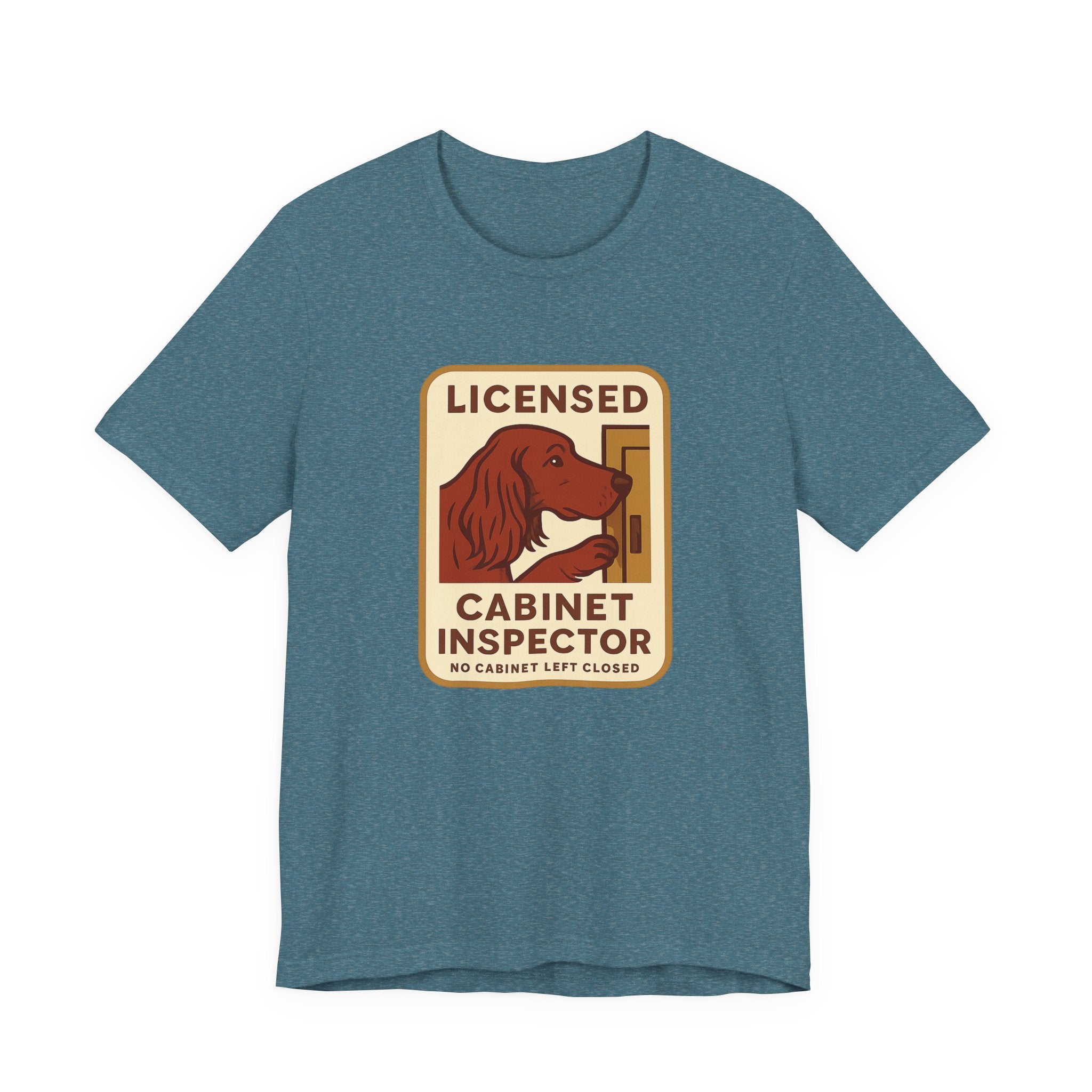 Irish Setter Licensed Cabinet Inspector Tee