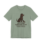 Irish Water Spaniel She Found Something To Do Tee