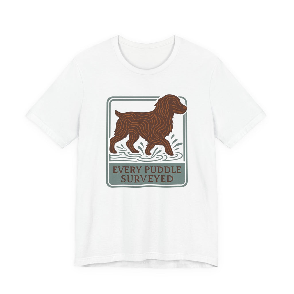 Boykin Spaniel Every Puddle Surveyed Tee