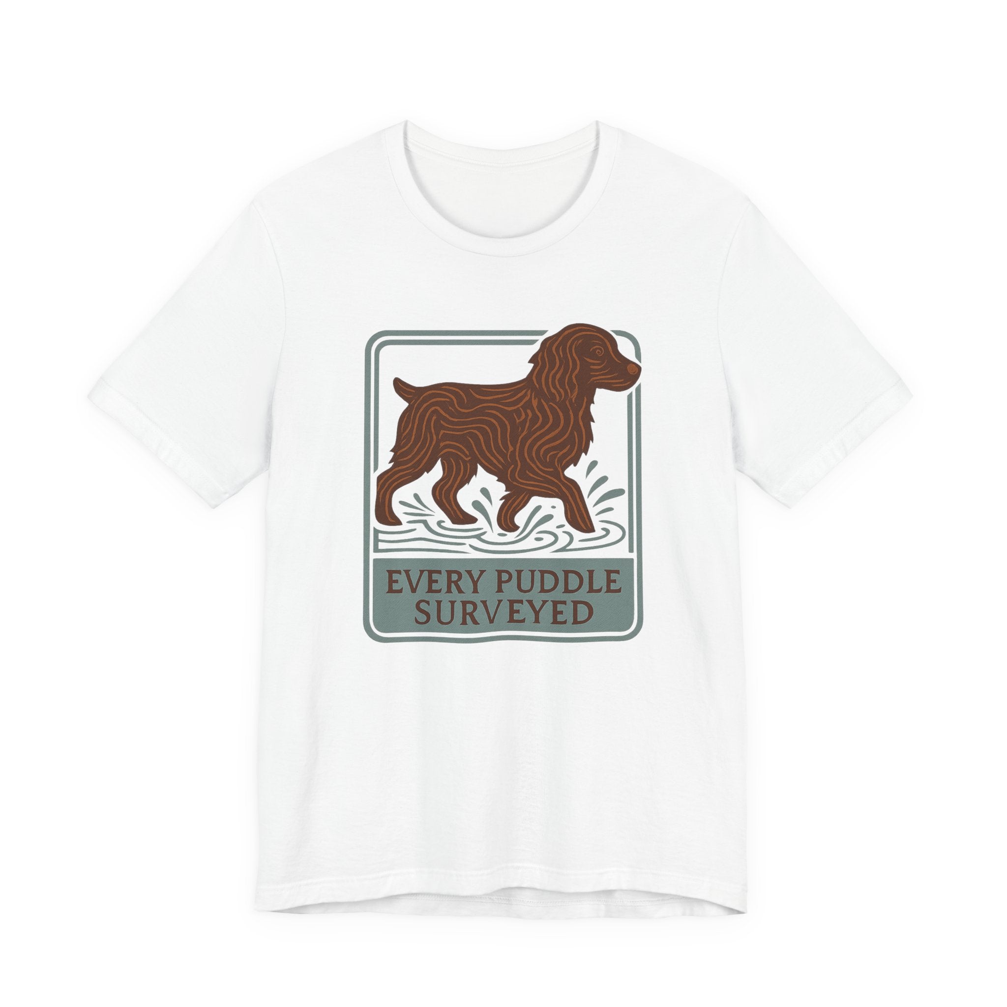 Boykin Spaniel Every Puddle Surveyed Tee