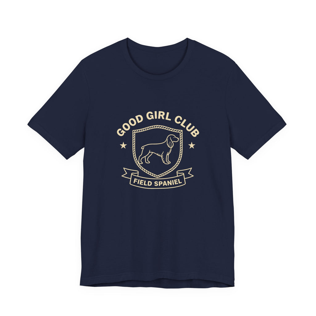 Field Spaniel Good Girl Club Tee