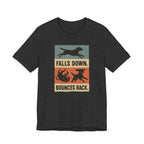 Chocolate Lab Falls Down Bounces Back Tee