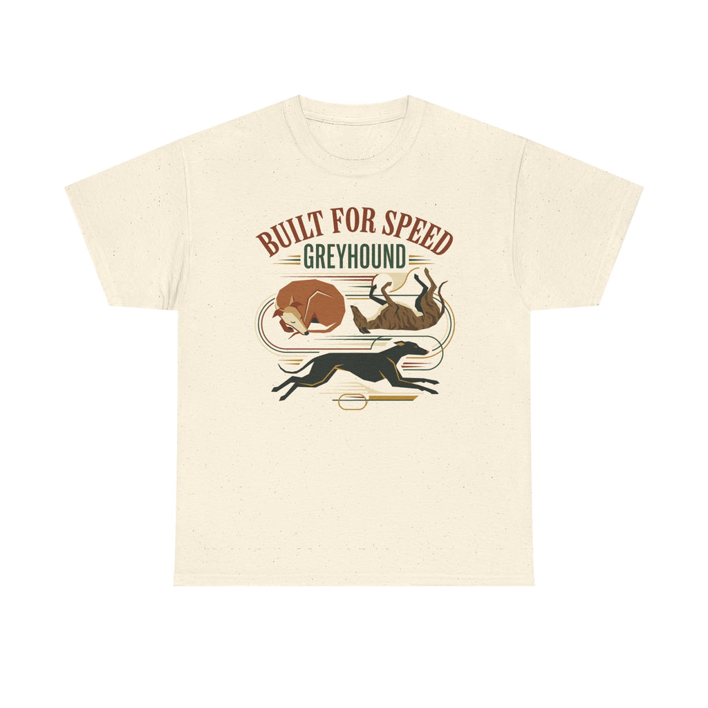 Built For Speed Greyhound T-shirt