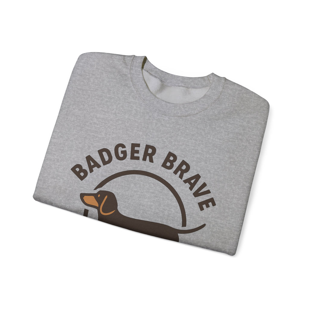 Badger Brave Dachshund Sweatshirt