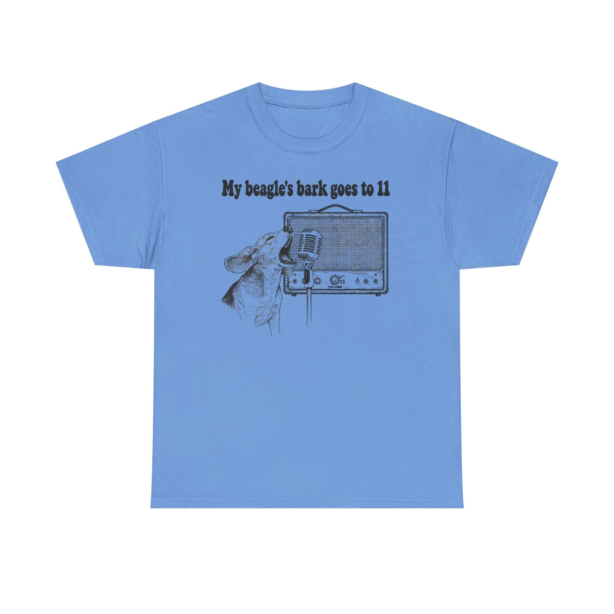 My Beagle's Bark Goes To Eleven Amplifier T-Shirt