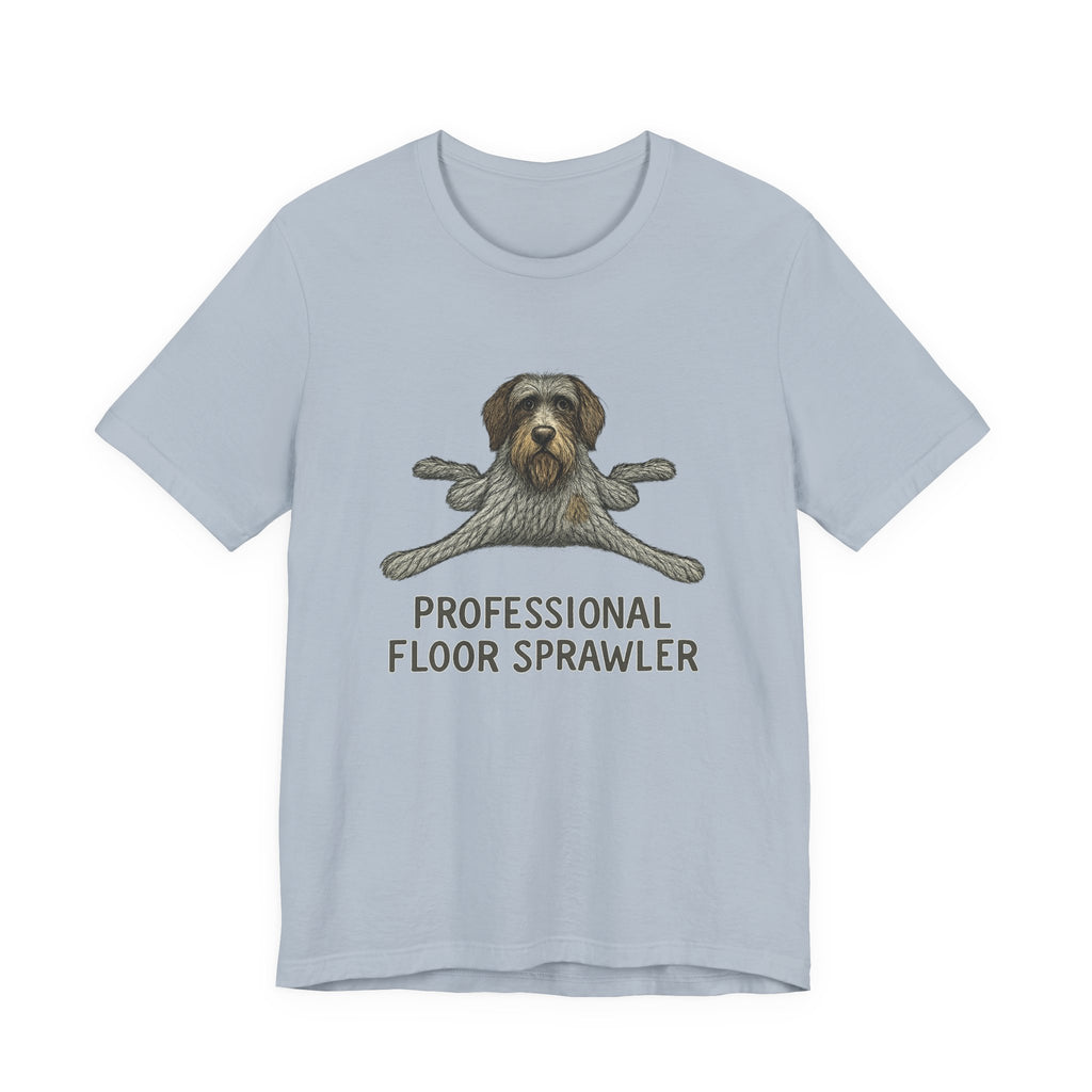Wirehaired Pointing Griffon Professional Floor Sprawler Tee