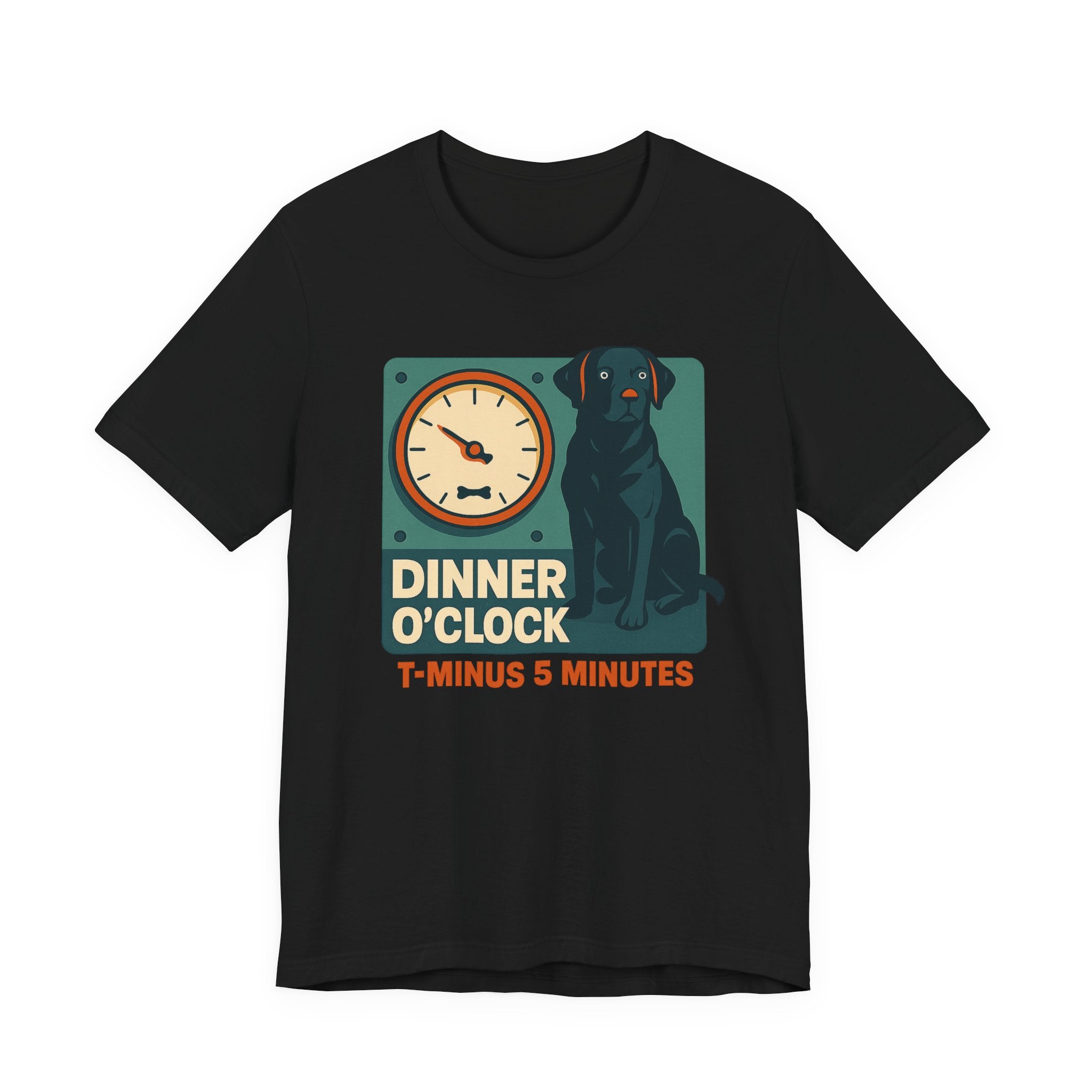 Black Lab Dinner O'Clock Tee