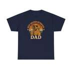 Best Golden Retriever Dad with Beer and Shades T-Shirt