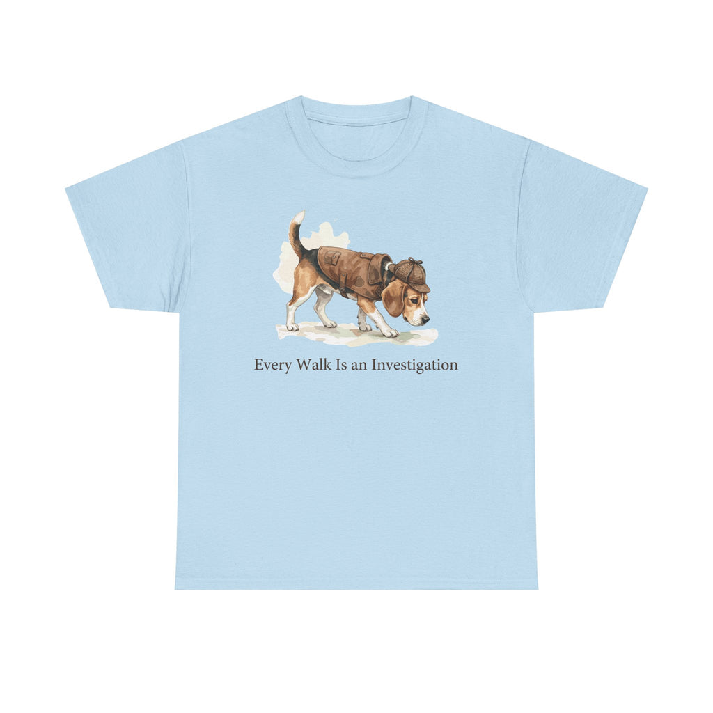 Every Walk: Beagle Investigator T-Shirt