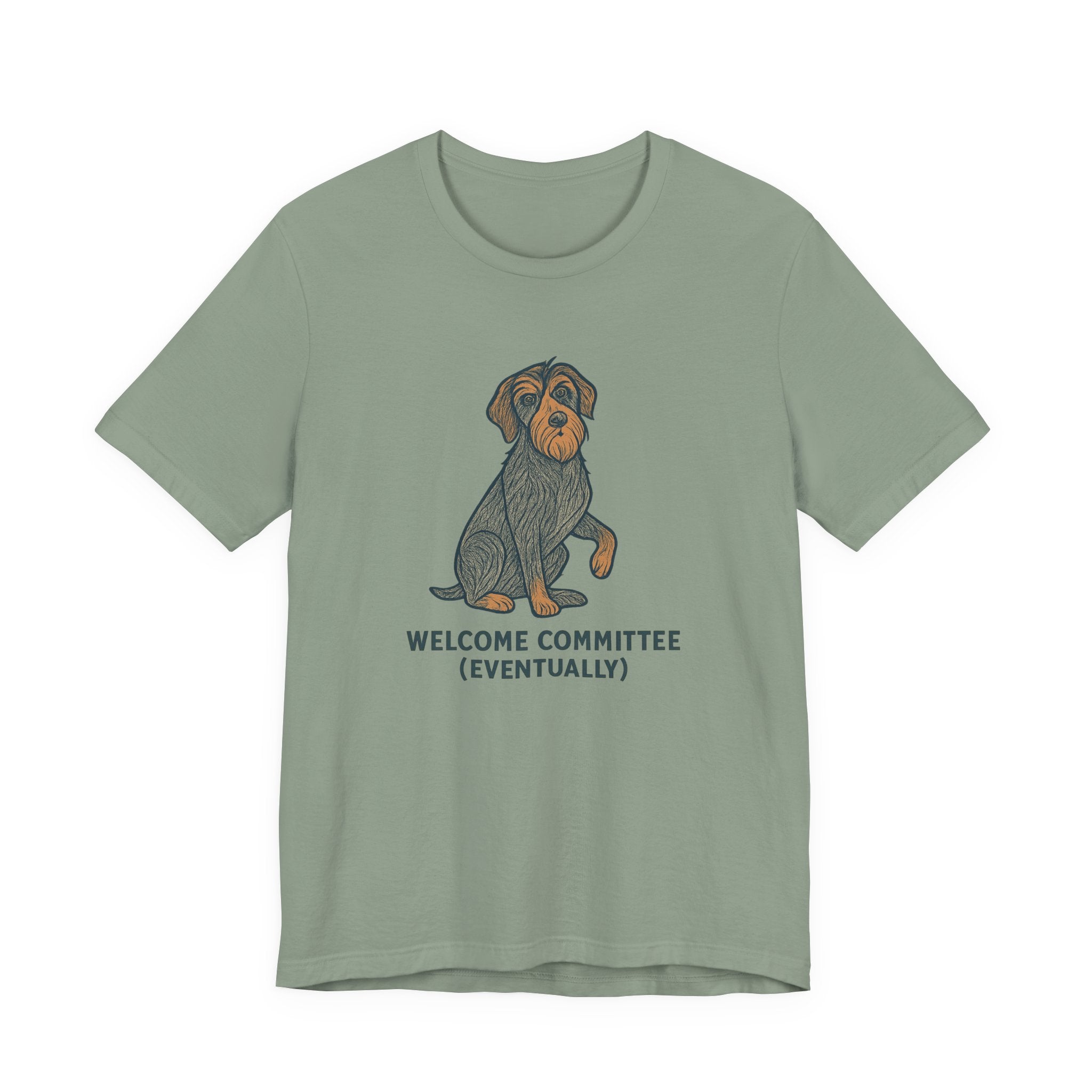 Wirehaired Pointing Griffon Welcome Committee Tee