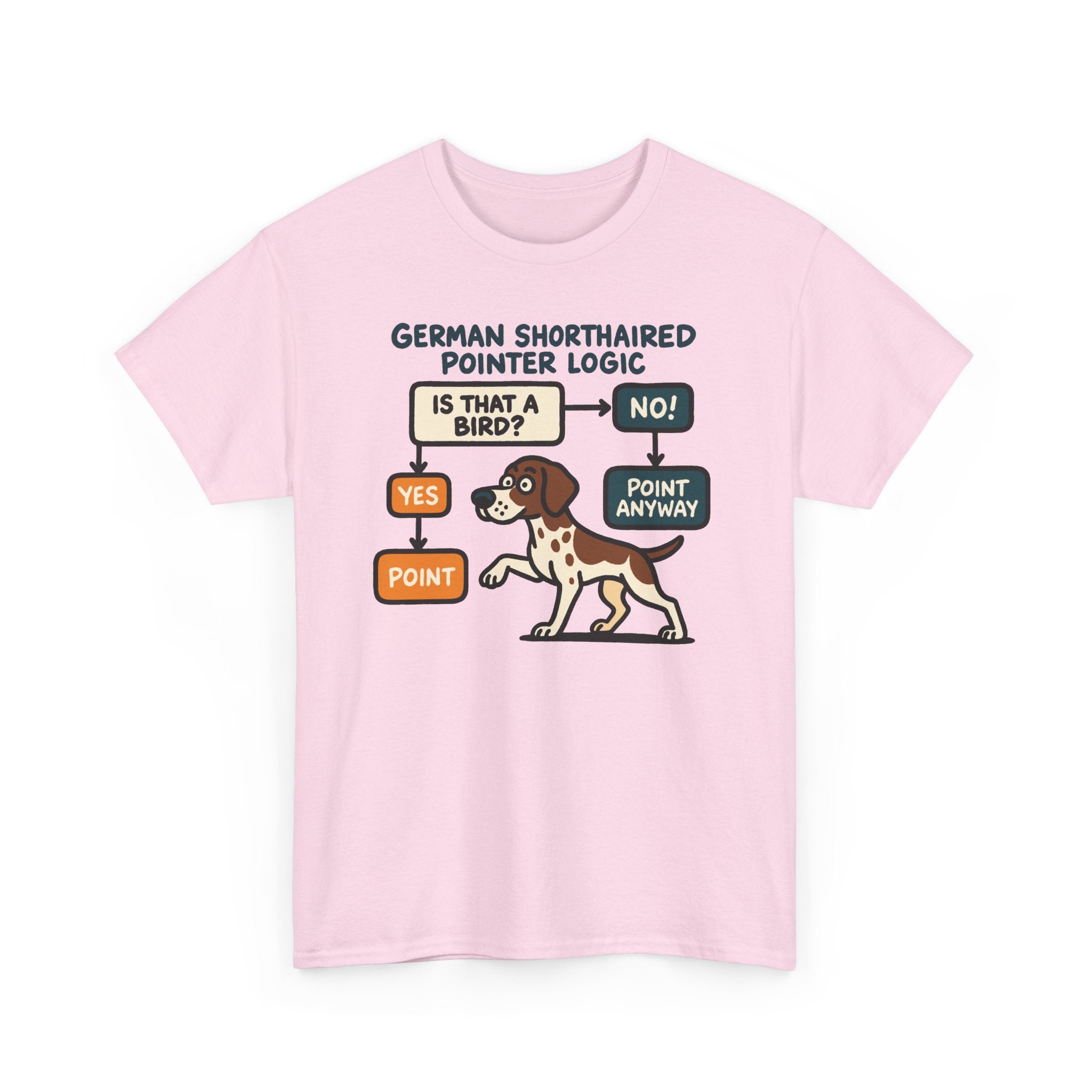German Shorthaired Pointer Logic T-shirt