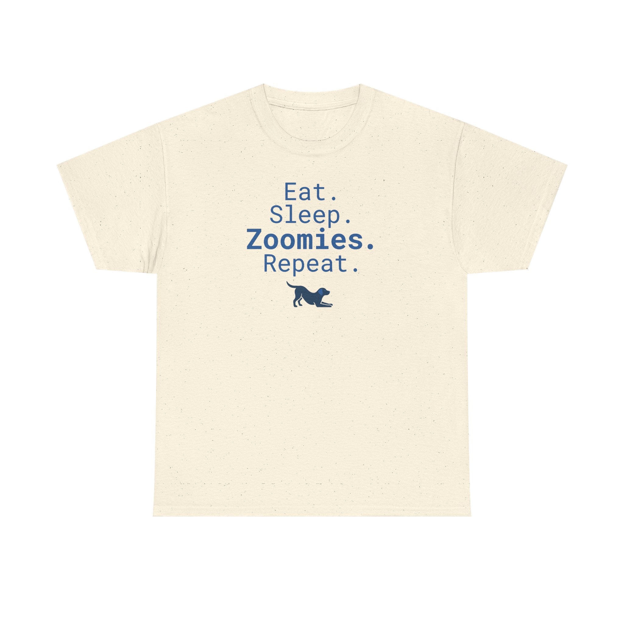 Zoomies Life: Playful Pup Graphic T-Shirt