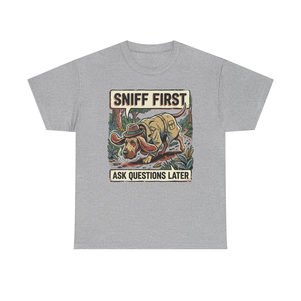 Mystery Hound Sniff First Graphic T-shirt