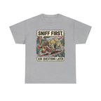 Mystery Hound Sniff First Graphic T-shirt