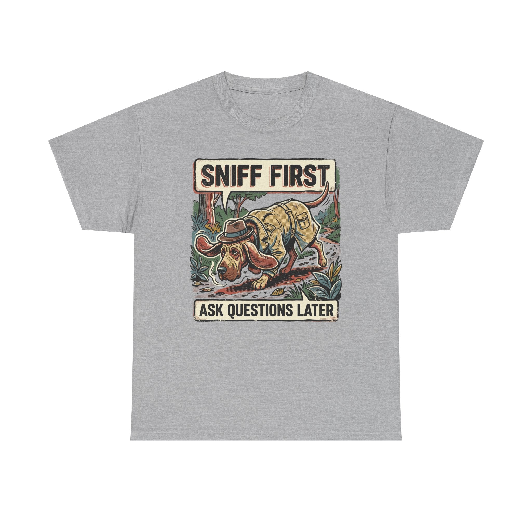 Mystery Hound Sniff First Graphic T-shirt