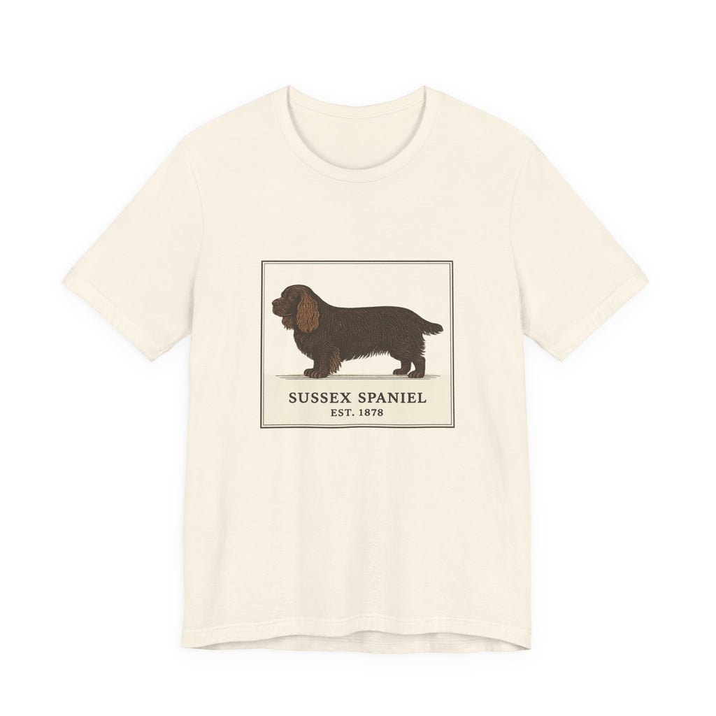 Sussex Spaniel Est. 1878 Field Guide Tee