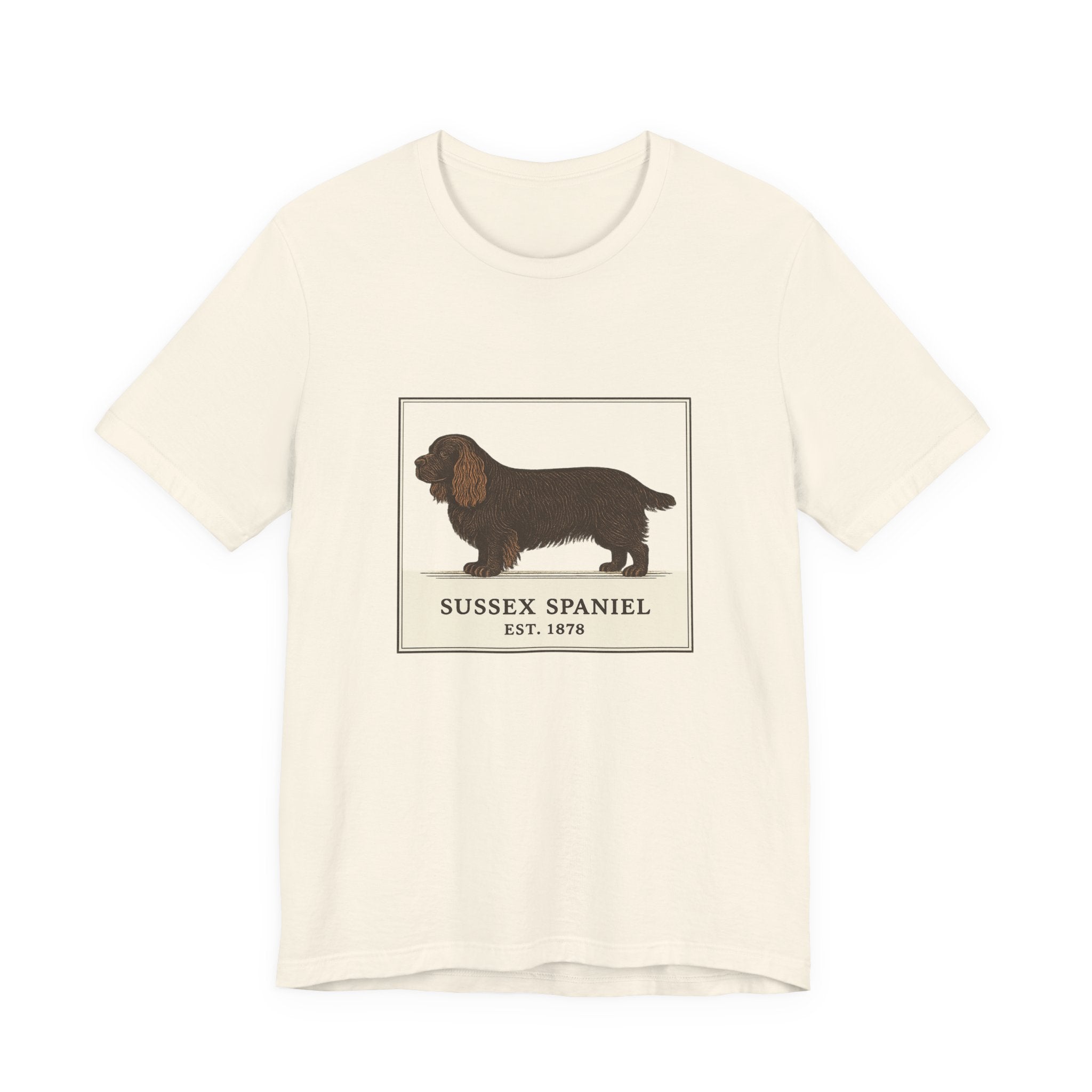 Sussex Spaniel Est. 1878 Field Guide Tee