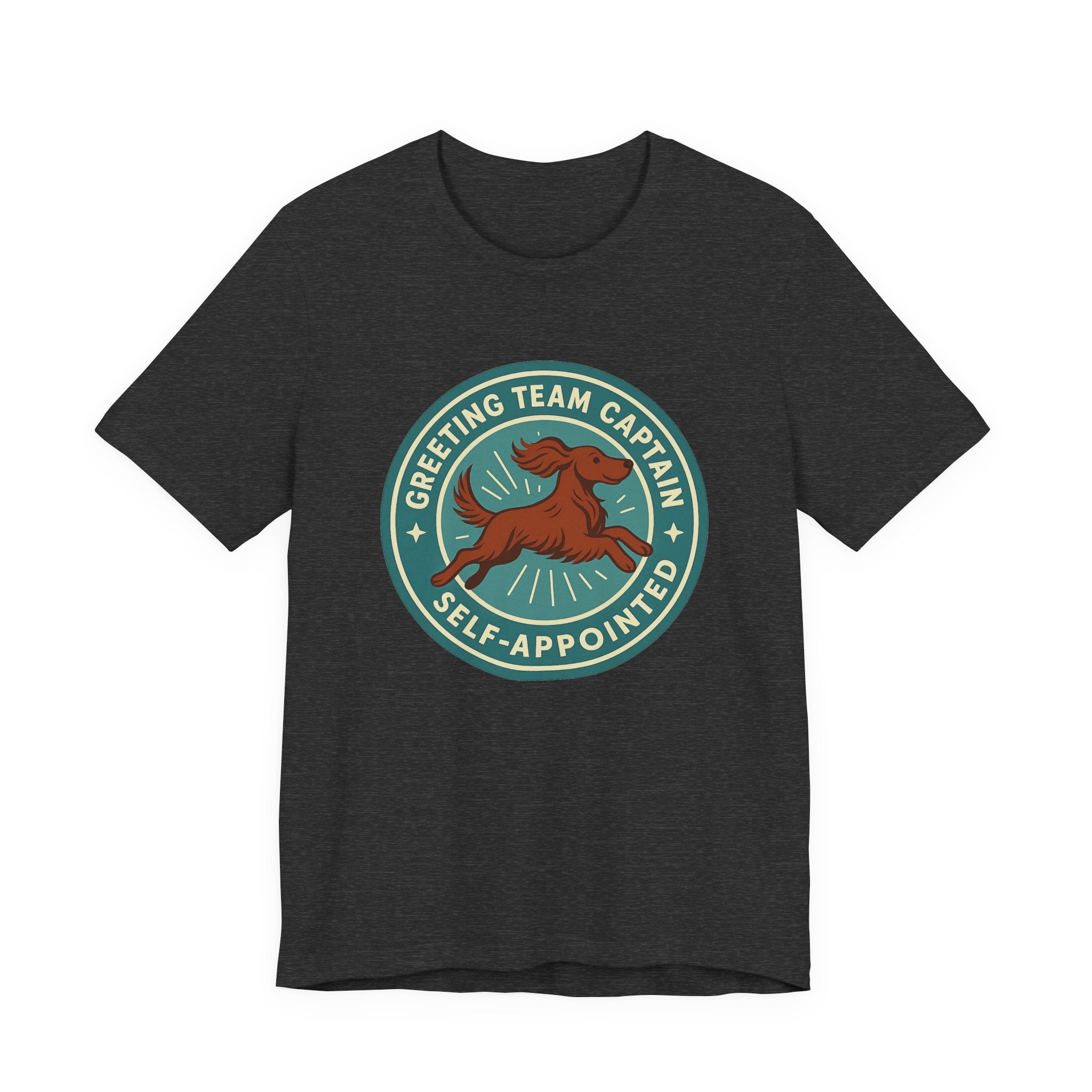 Irish Setter Greeting Team Captain Tee
