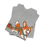 One Dog Open Sleigh Corgi T-Shirt