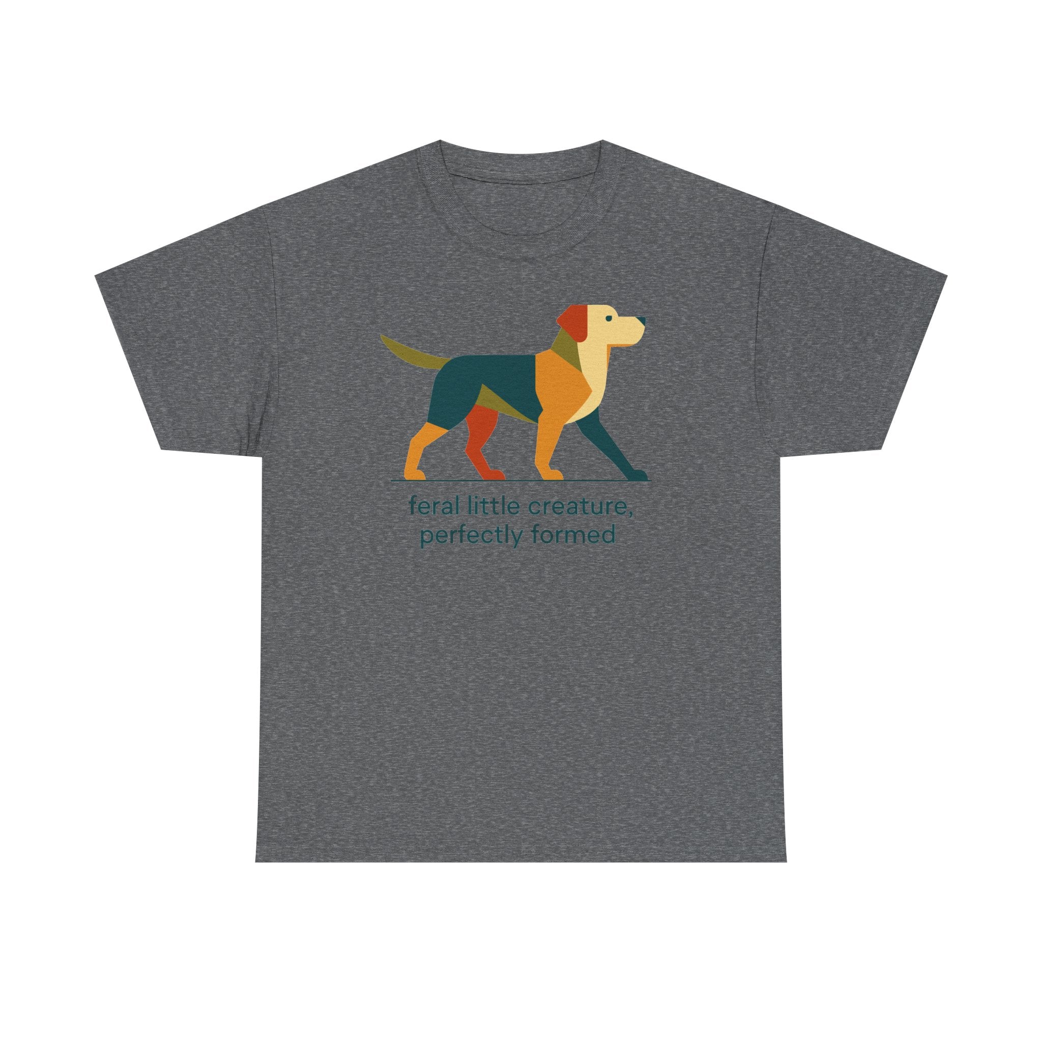 Feral & Formed Abstract Yellow Lab T-Shirt