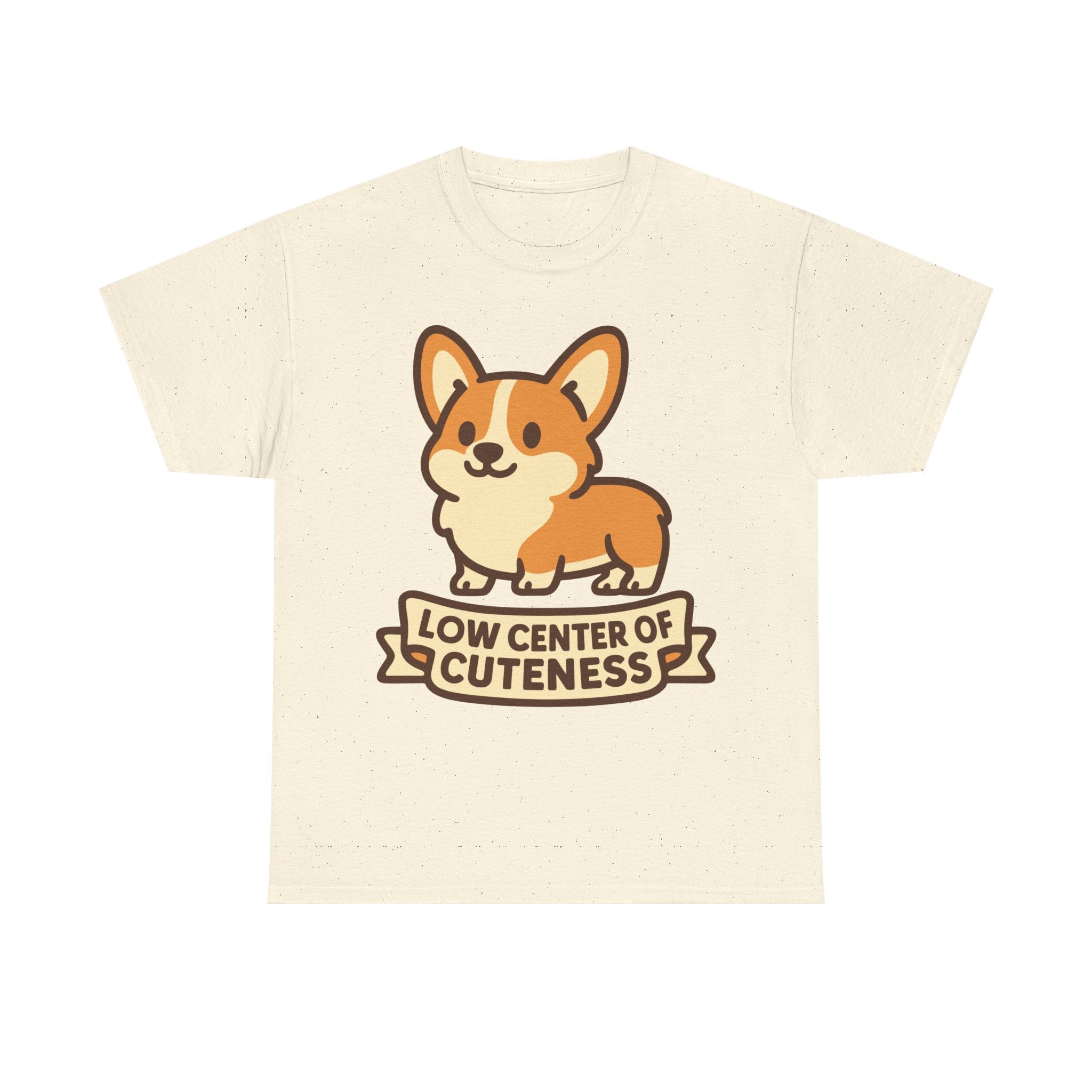 "Low Center of Cuteness" Corgi T-shirt