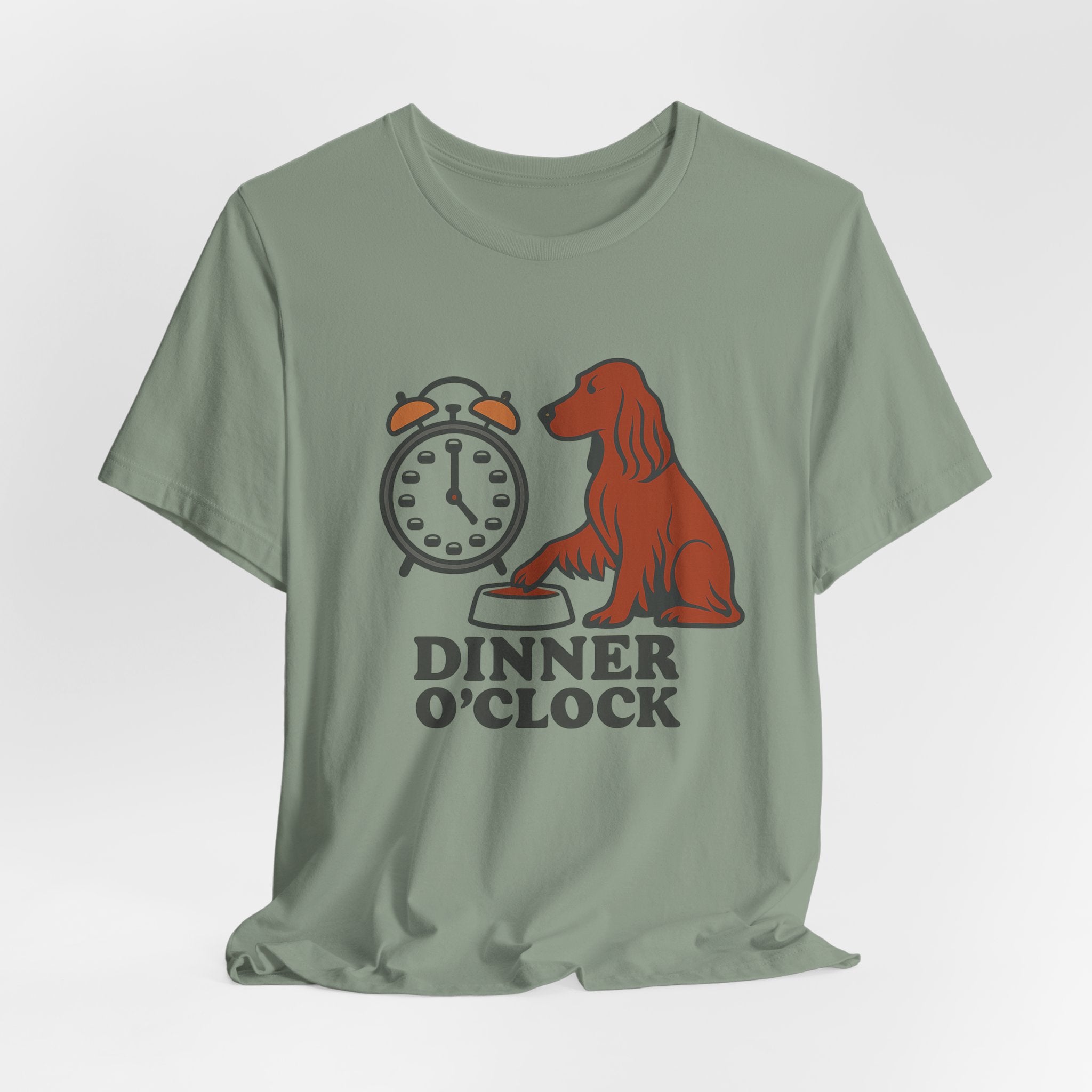 Irish Setter Dinner O'Clock Tee