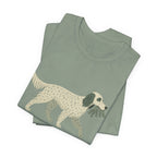 English Setter Gentle Courier Tee