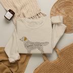 Golden Retriever Typographic Art Sweatshirt