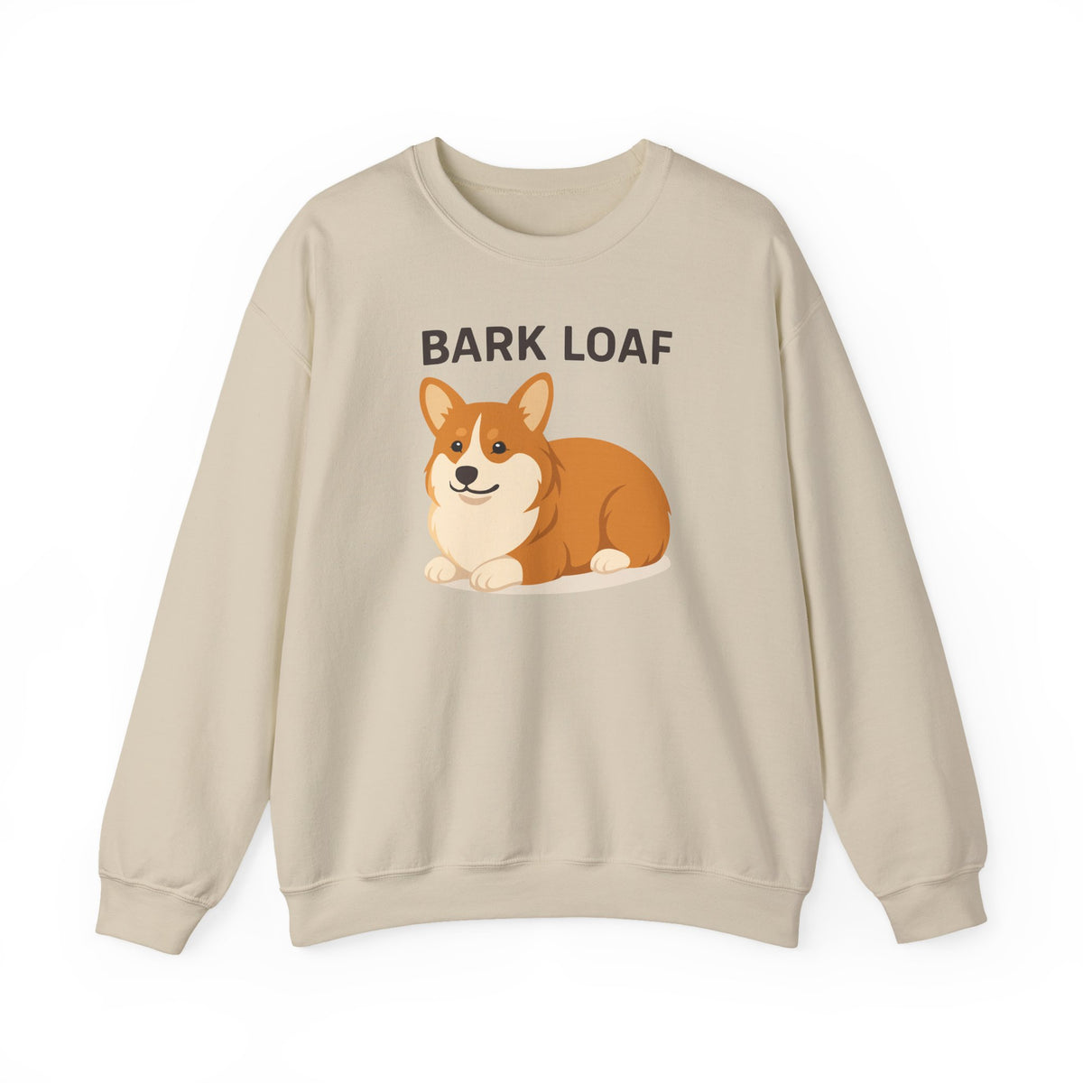Bark Loaf Corgi Sweatshirt in Sand