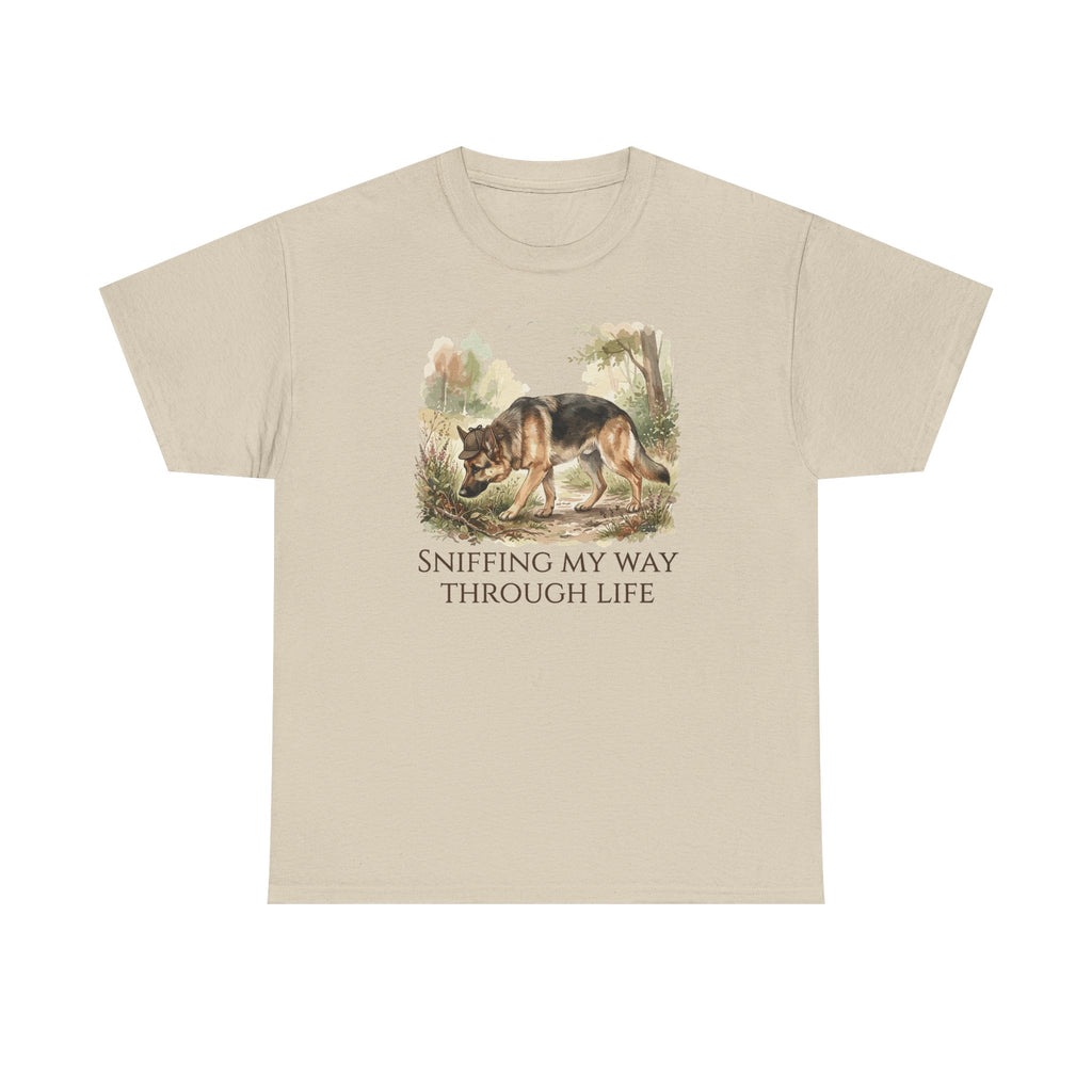 Woodland Wanderer German Shepherd T-Shirt