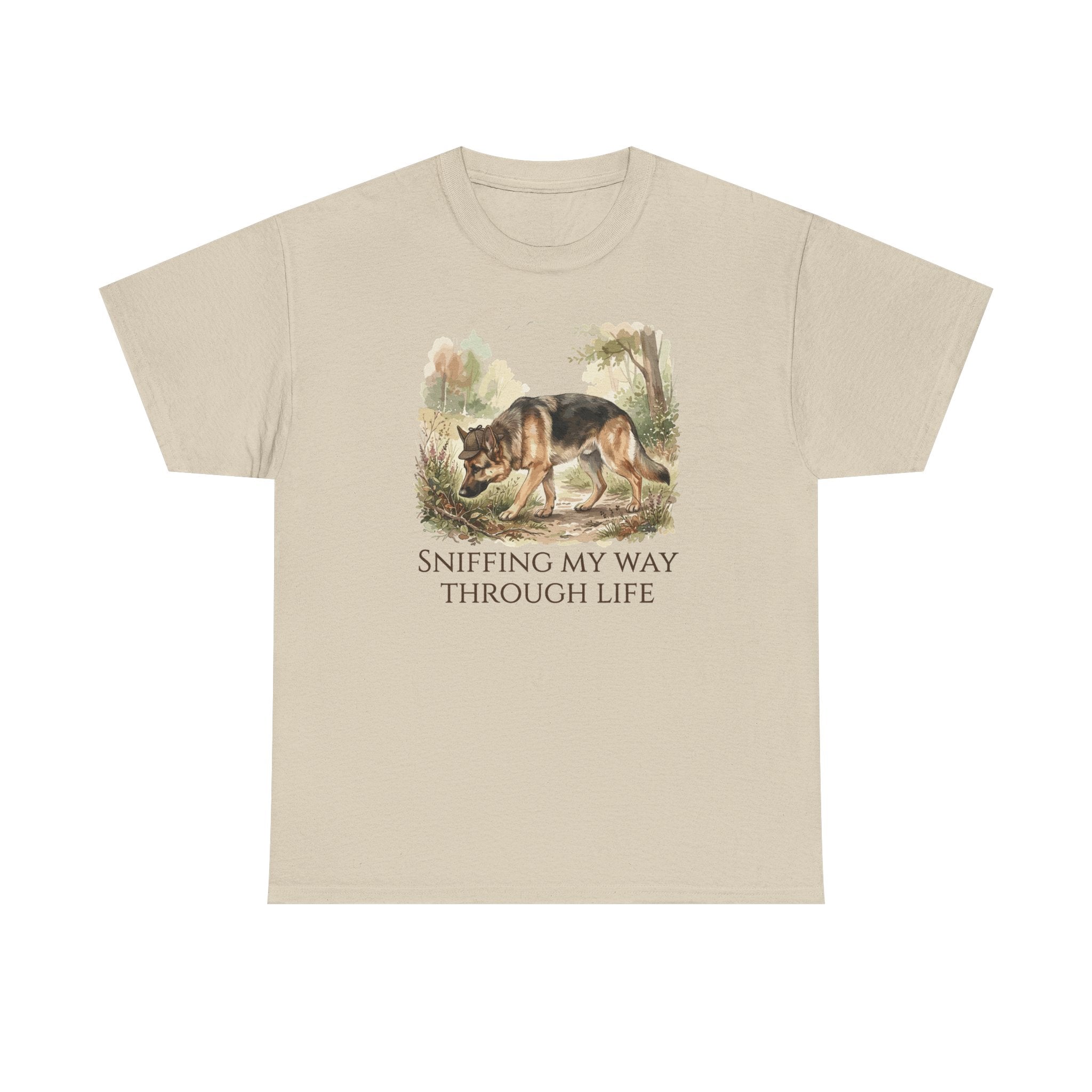 Woodland Wanderer German Shepherd T-Shirt