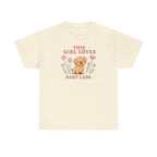 This Girl Loves Baby Labs Cute Puppy Dog Design T-Shirt