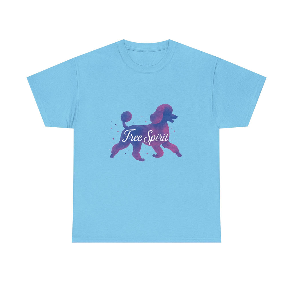 Free Spirit Poodle Animal T-Shirts