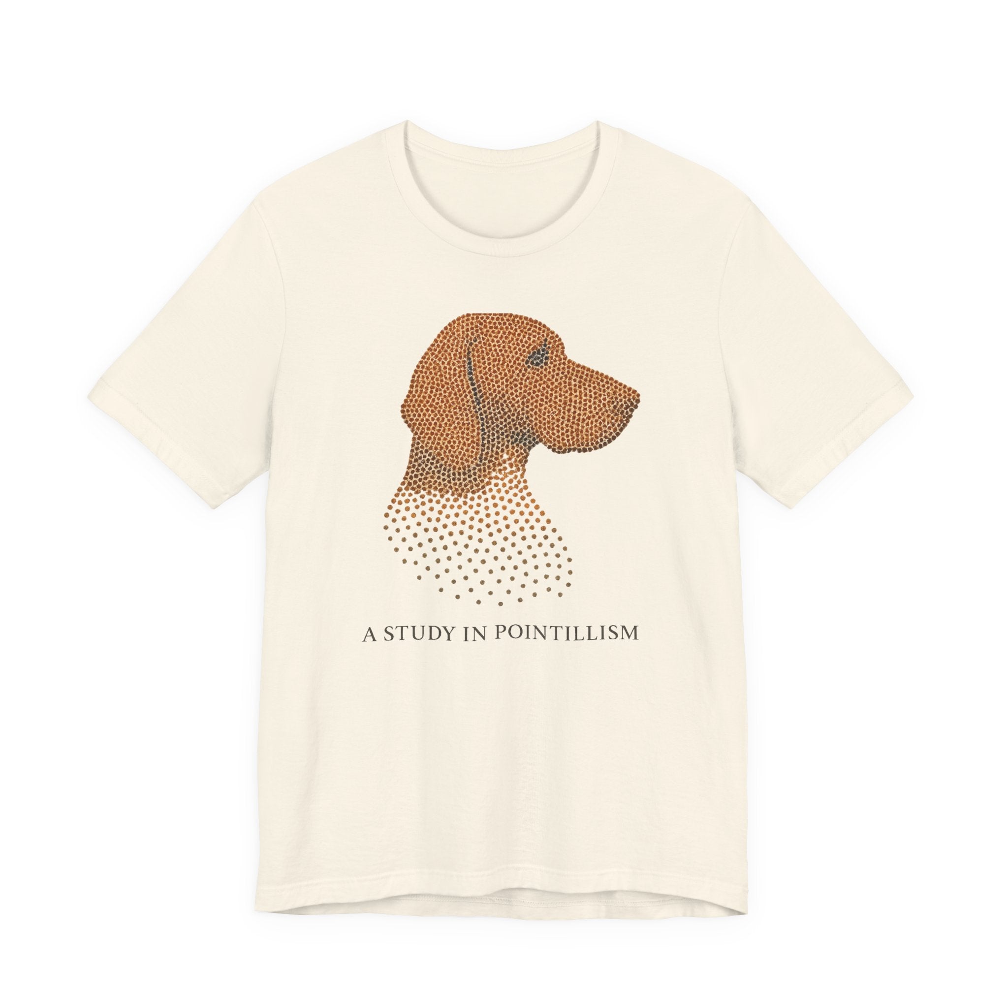 German Shorthaired Pointer A Study in Pointillism Tee