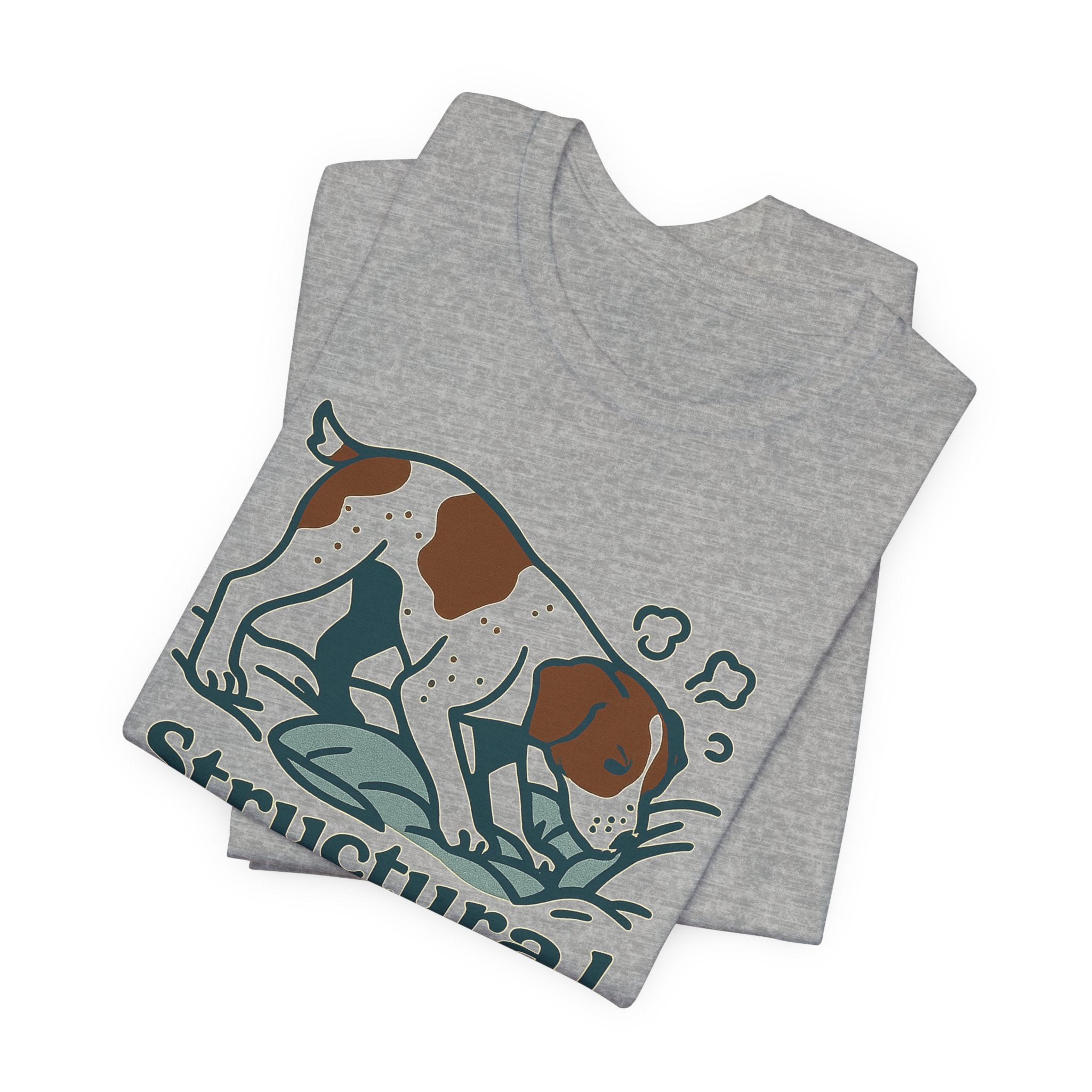 Brittany Spaniel Structural Engineer, Couch Division Tee