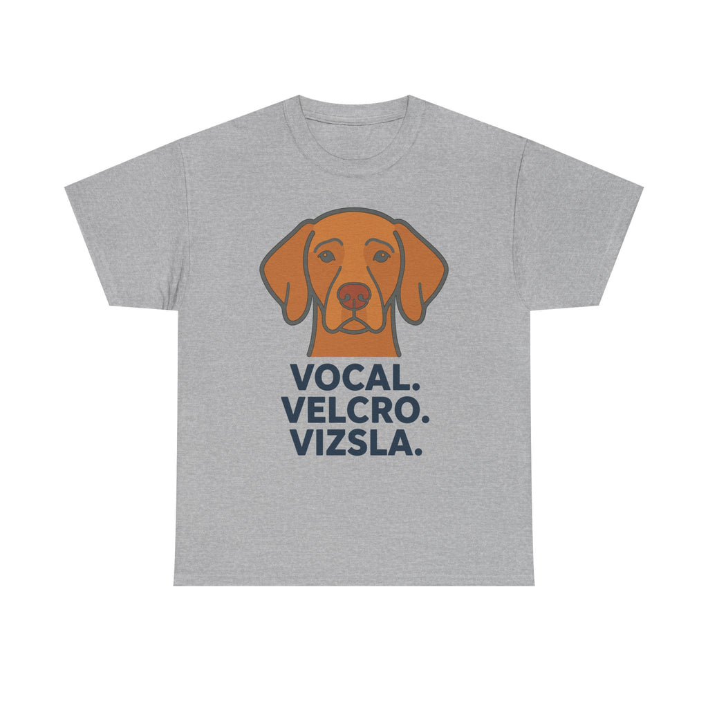 Vocal. Velcro. Vizsla. Premium T-Shirt