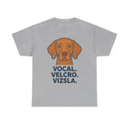 Vocal. Velcro. Vizsla. Premium T-Shirt