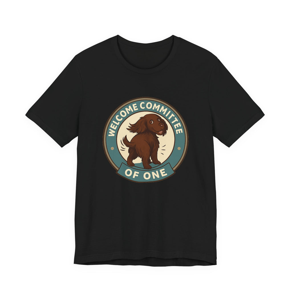 Boykin Spaniel Welcome Committee of One Tee