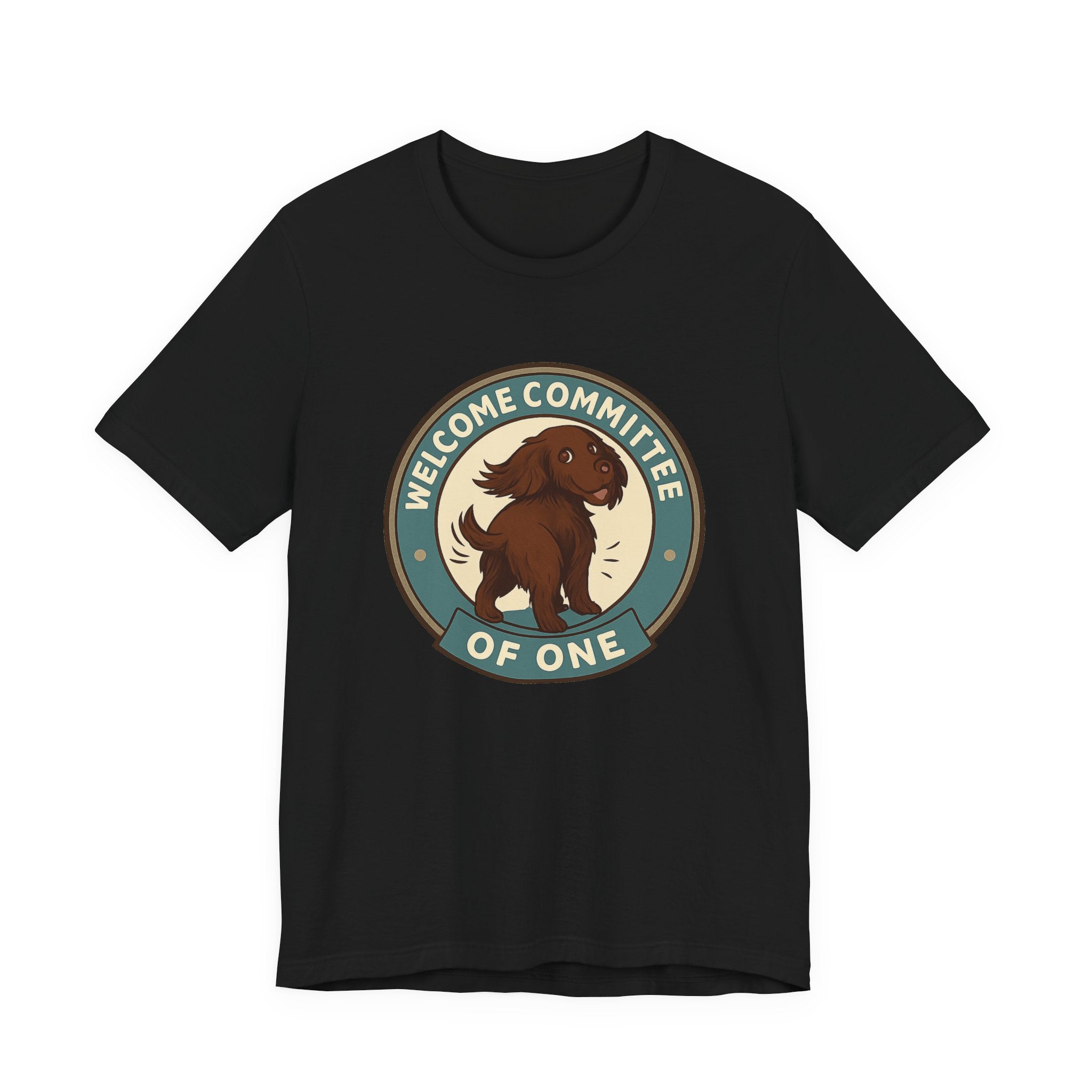 Boykin Spaniel Welcome Committee of One Tee