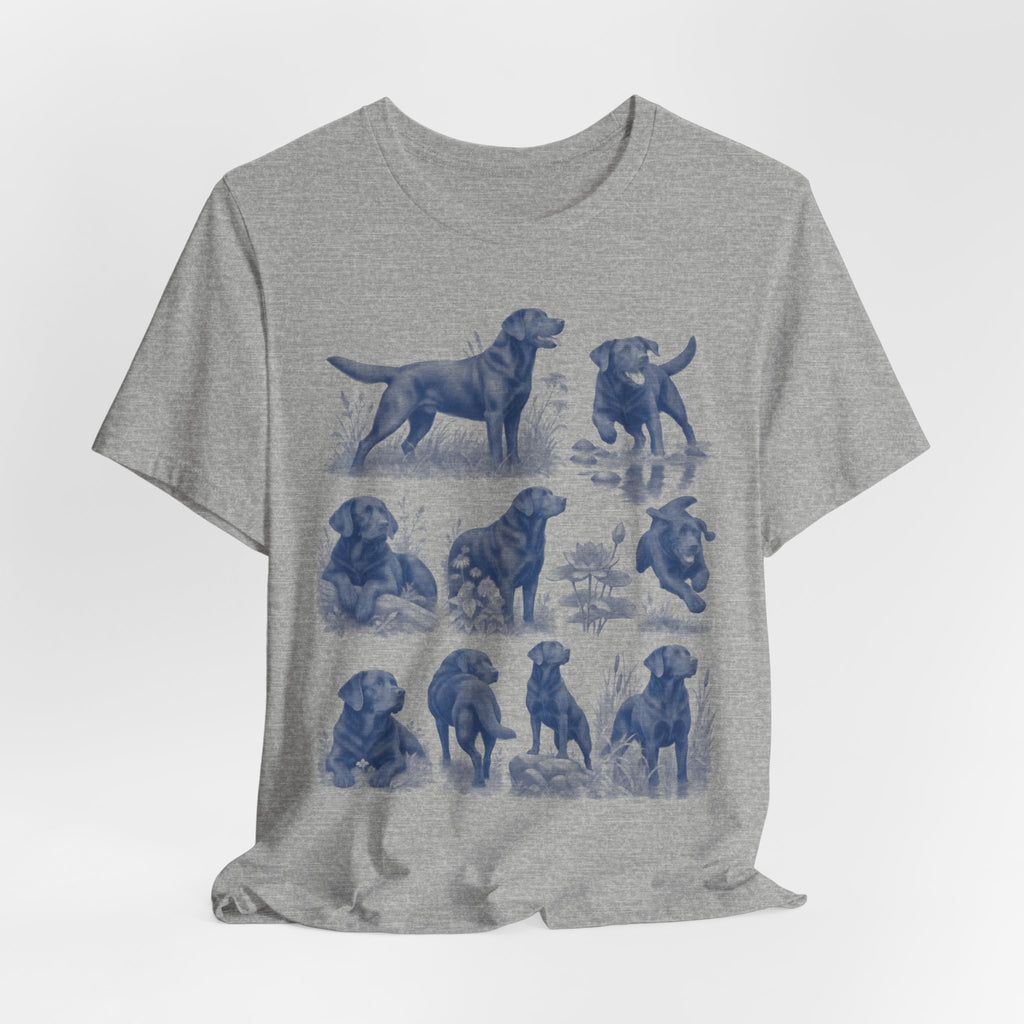 Indigo Labrador Collage T-Shirt