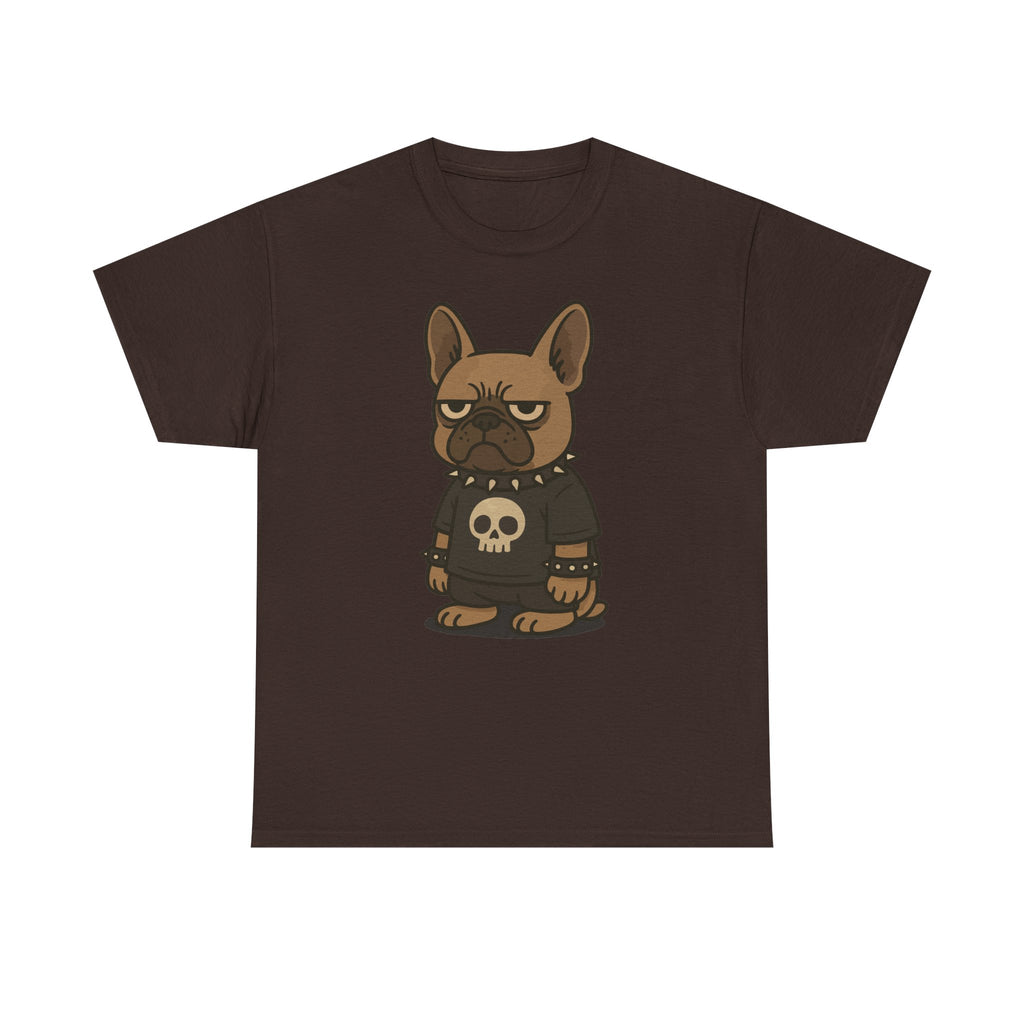 Punk Goth French Bulldog T-Shirt Graphic T-Shirt