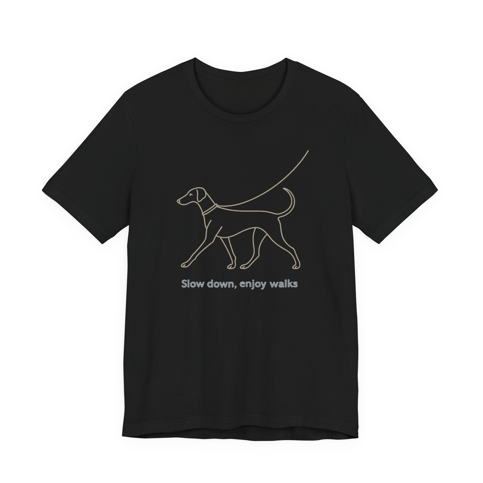 Doberman Slow Down Enjoy Walks Tee