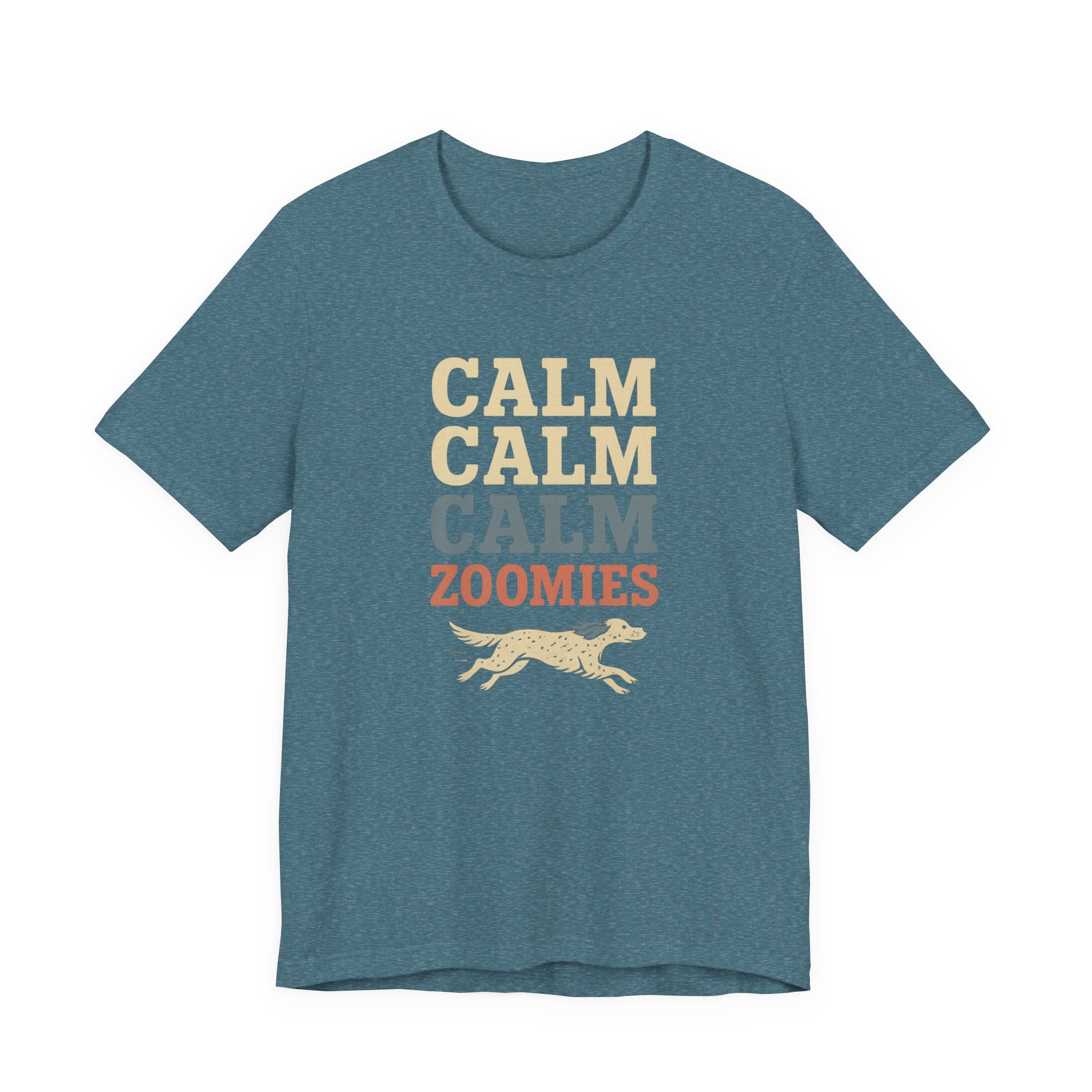 English Setter Calm Calm Calm Zoomies Tee