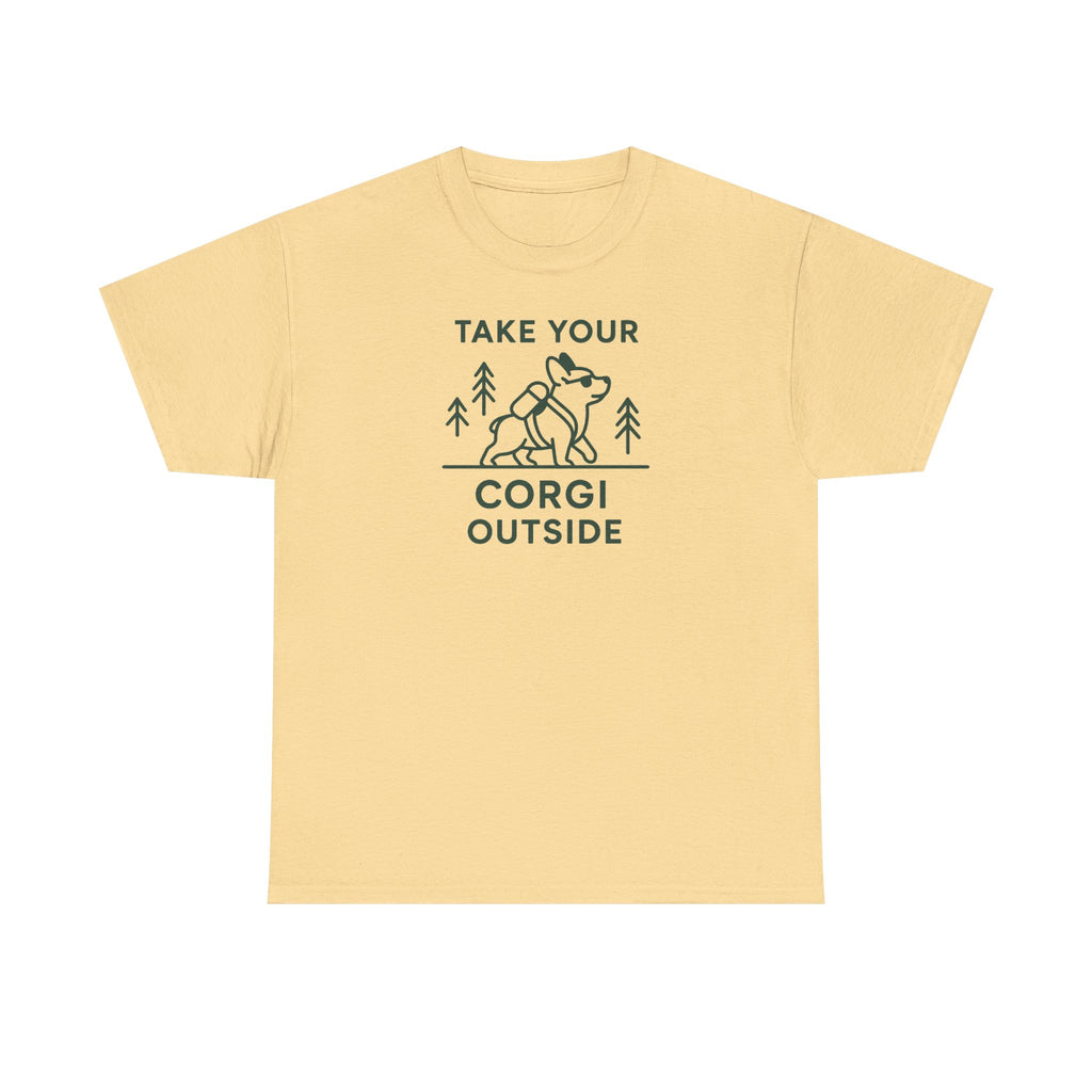 Take Your Corgi Outside Hiking Adventure Dog T-Shirt