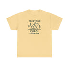Take Your Corgi Outside Hiking Adventure Dog T-Shirt