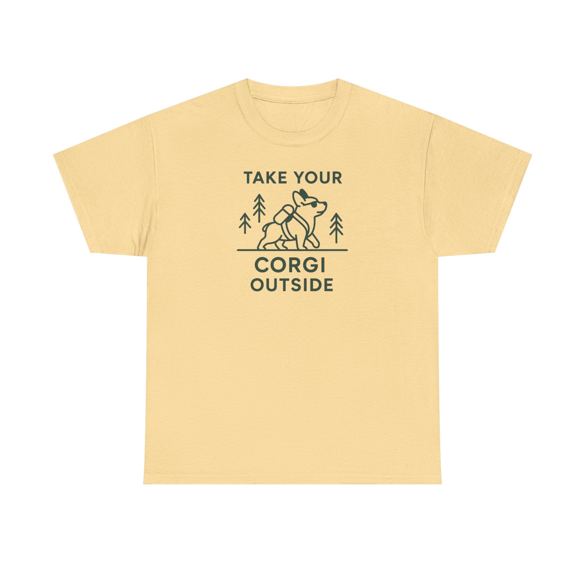 Take Your Corgi Outside Hiking Adventure Dog T-Shirt