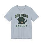 Black Lab Big Grin Energy Tee
